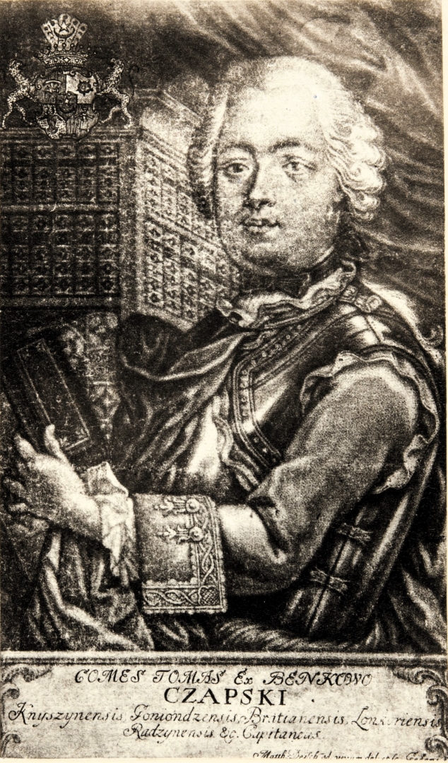 Portret hrabiego Tomasza Czapskiego.